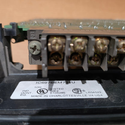 GE FANUC IC697BEM731U BUS CONTROLLER MODULE