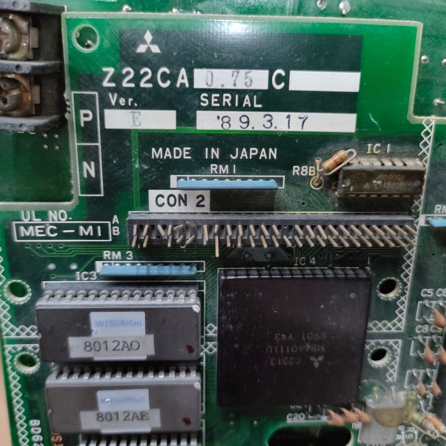 Mitsubishi Z22CA BD626A271G53 Inverter Main Control Board