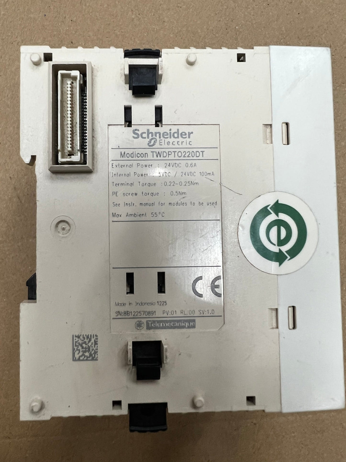 Schneider Telemecanique TWDPTO220DT Expansion Module PLC