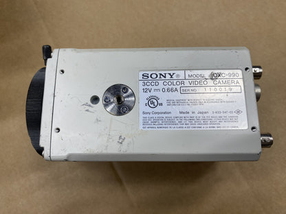 Sony DXC-990 Color 3 CCD Camera