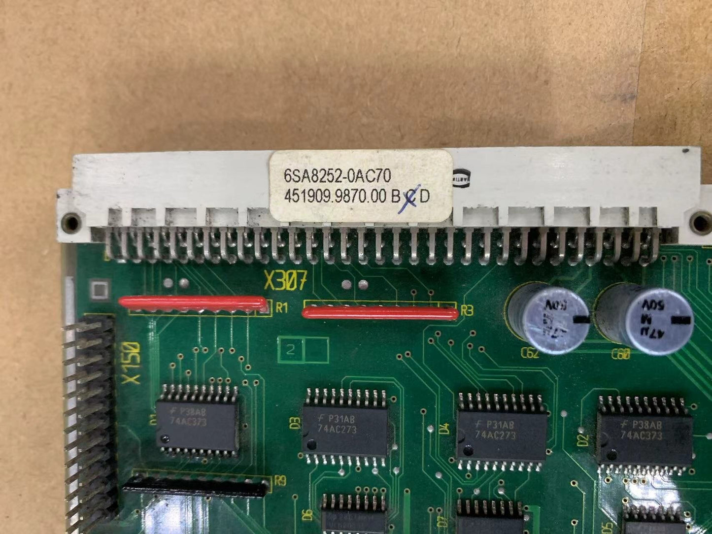 Siemens 6SA8252-0AC70 Control Board