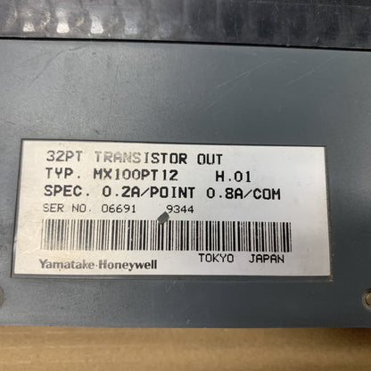 YAMATAKE HONEYWELL MX100PT12 TRANSISTOR OUT MODULE