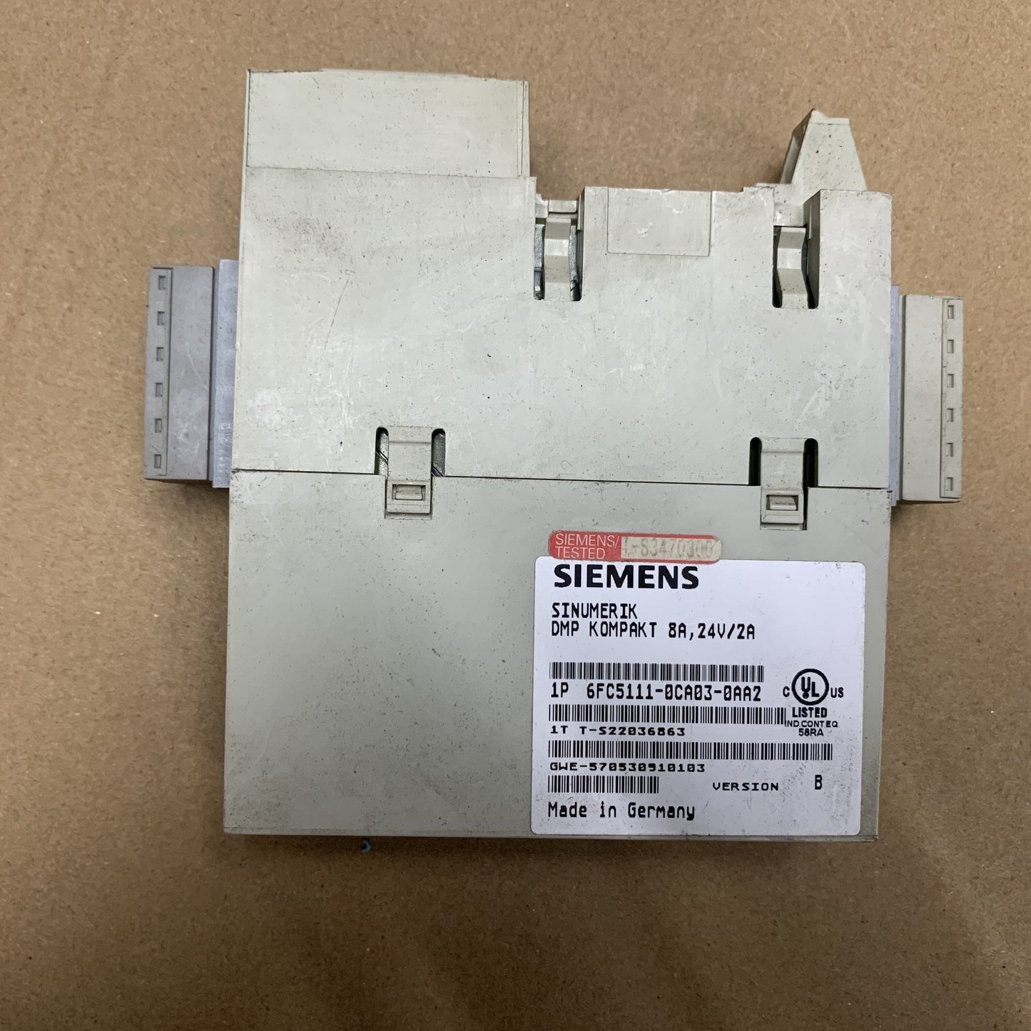 Siemens 6FC5111-0CA03-0AA2 Electronic Module