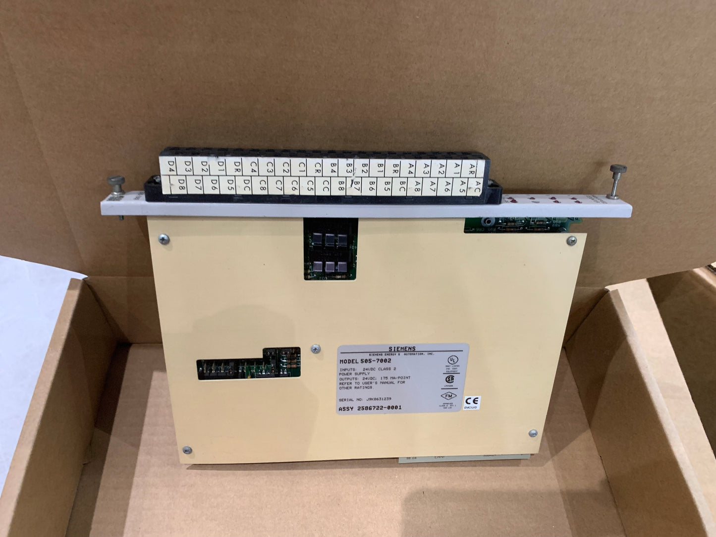 SIEMENS 505-7002 HIGH SPEED MODULE