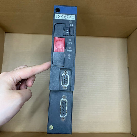 SCHNEIDER ELECTRIC TSX6740 PLC MODULE