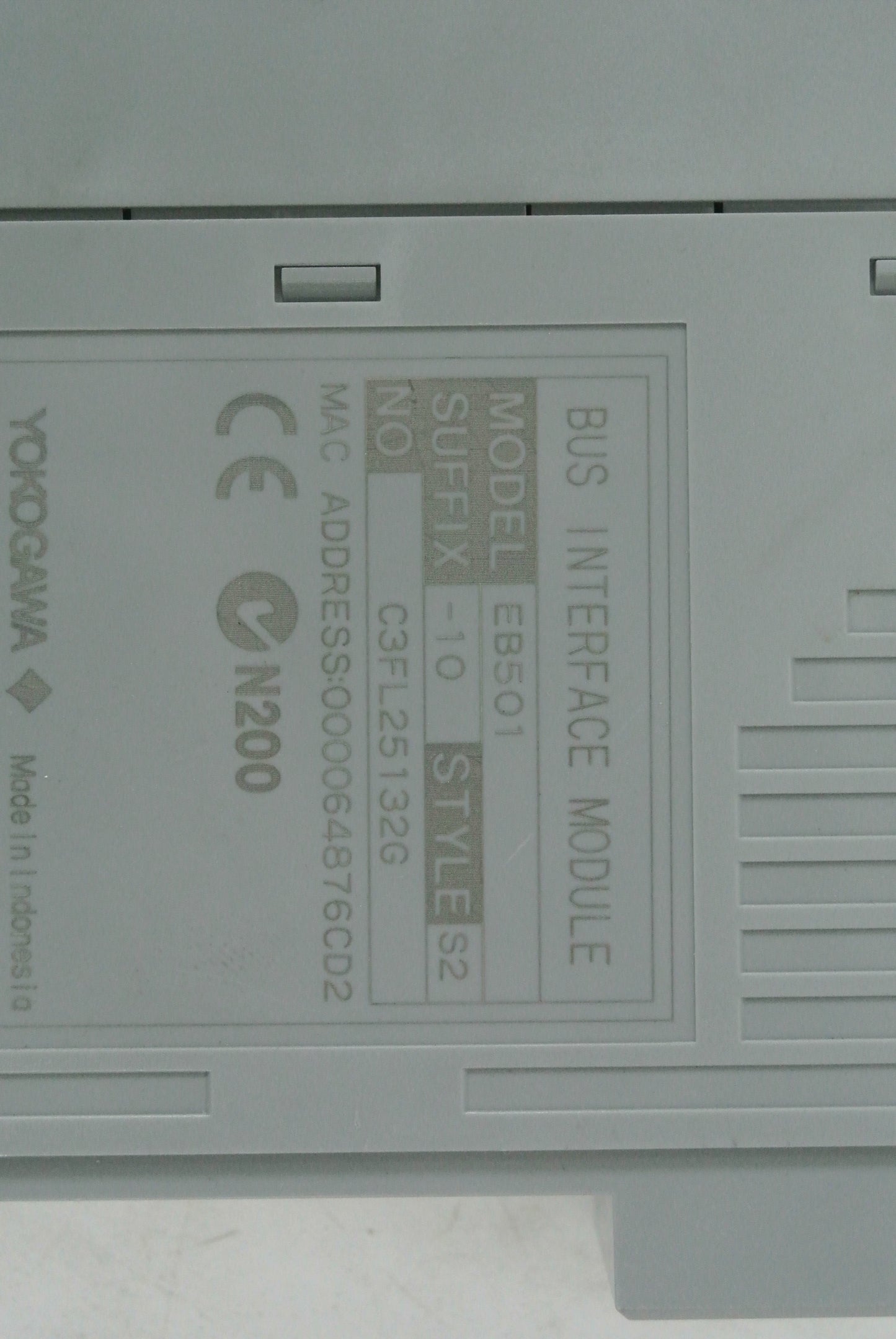 Yokogawa EB501-10 S2 Bus Interface Module