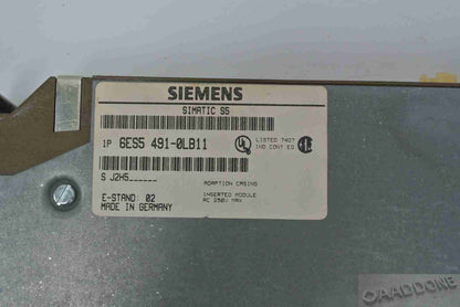 Siemens 6ES5491-0LB11 Inserted Module - Pulingma Automation