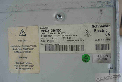 Schneider Lexium MHDA1056N00 Servo Drive Plc Module