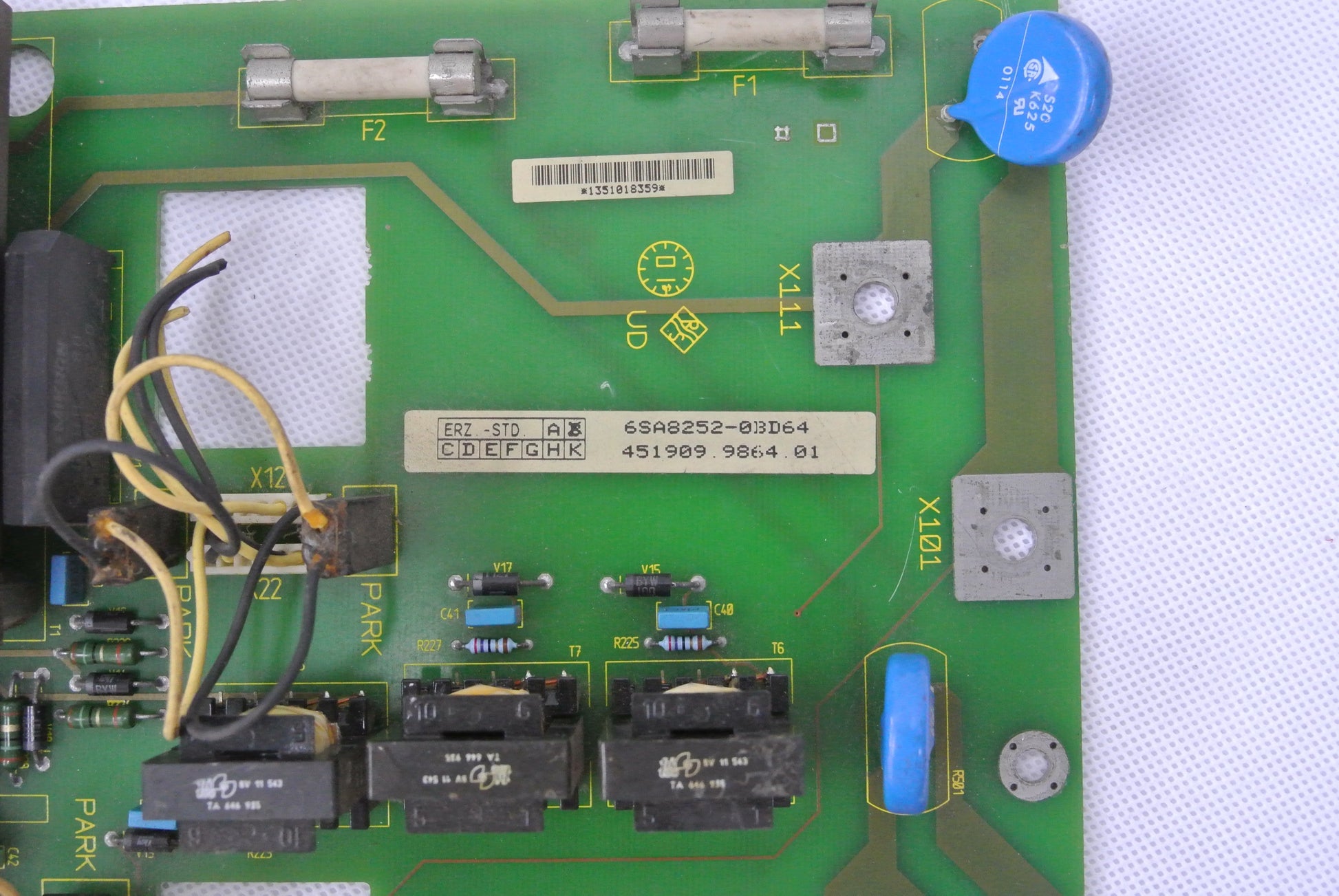 Siemens 6SA8252-0BD64 Driver Board - Pulingma Automation