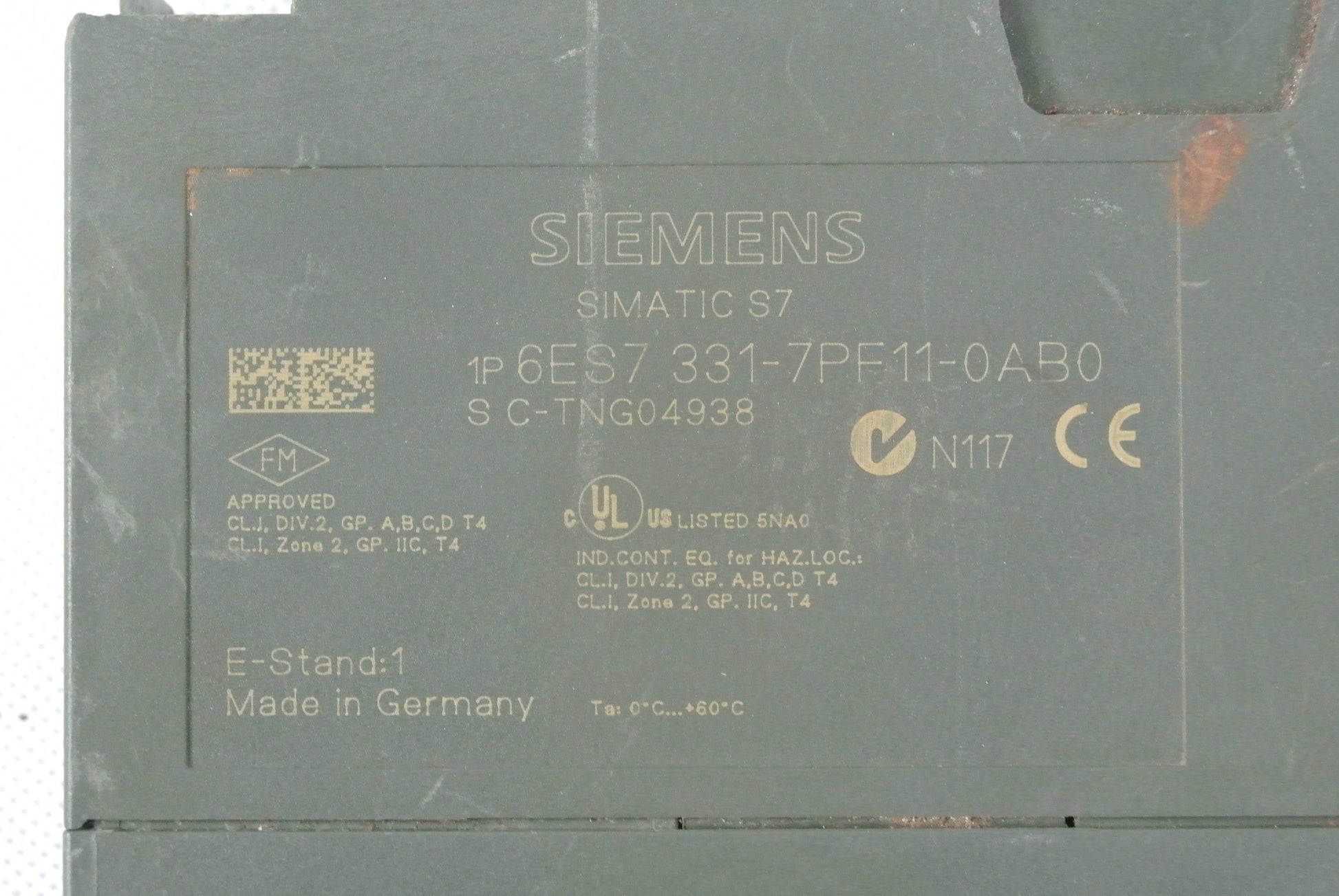 Siemens 6ES7331-7PF11-0AB0 Analog Input Module - Pulingma Automation