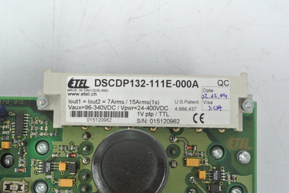 ETEL DSCDP132-111E-000A Board