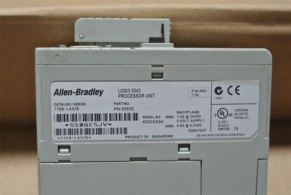 Allen Bradley 1768-L43 Compactlogix Controller Module