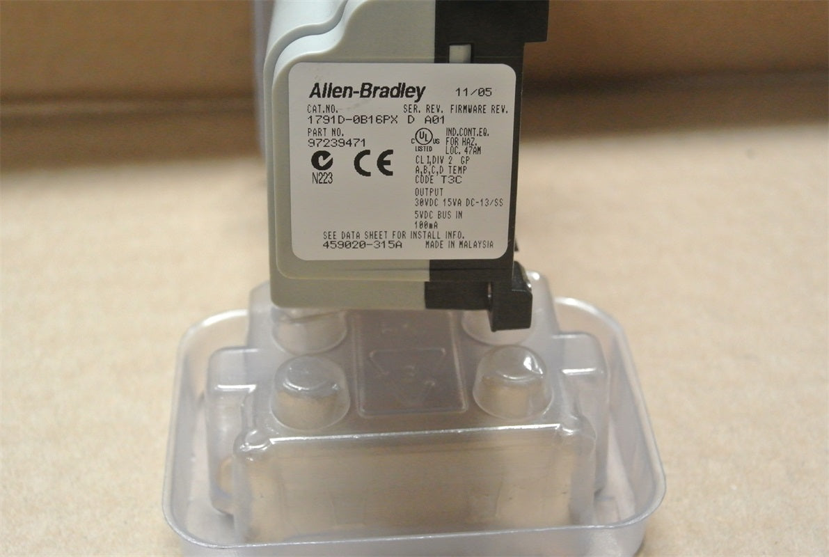 ALLEN BRADLEY 1791D-0B16PX PLC MODULE