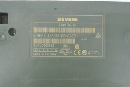 Siemens 6ES7453-3AH00-0AE0 Function Module - Pulingma Automation