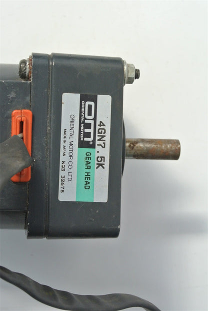 Oriental Motor 4GN7.5K Gear Head