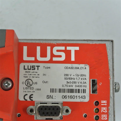 LUST CDA32.004.C1.4PC1 Servo Driver