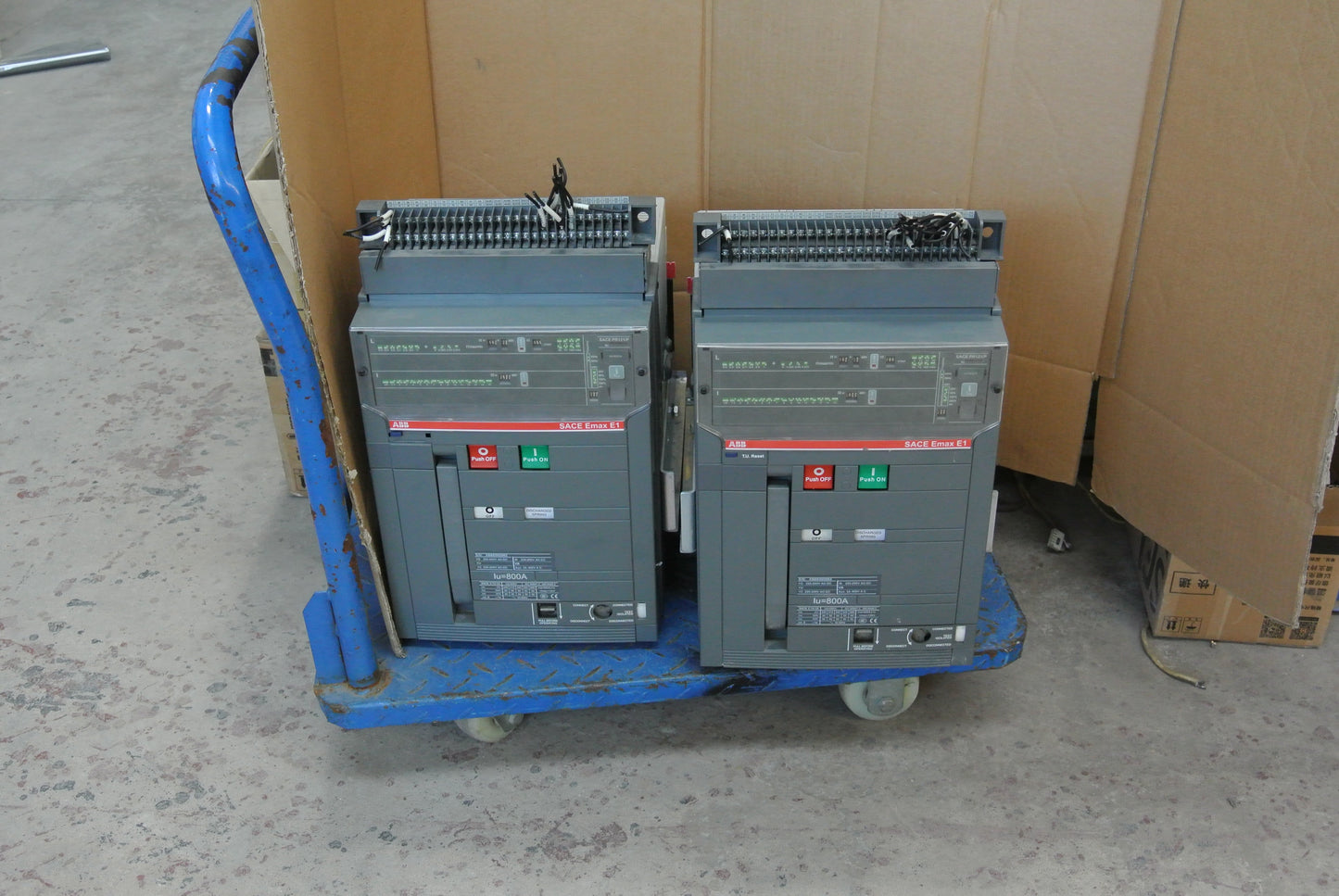 ABB SACE EMAX E1 SACE PR121/P IN=800A