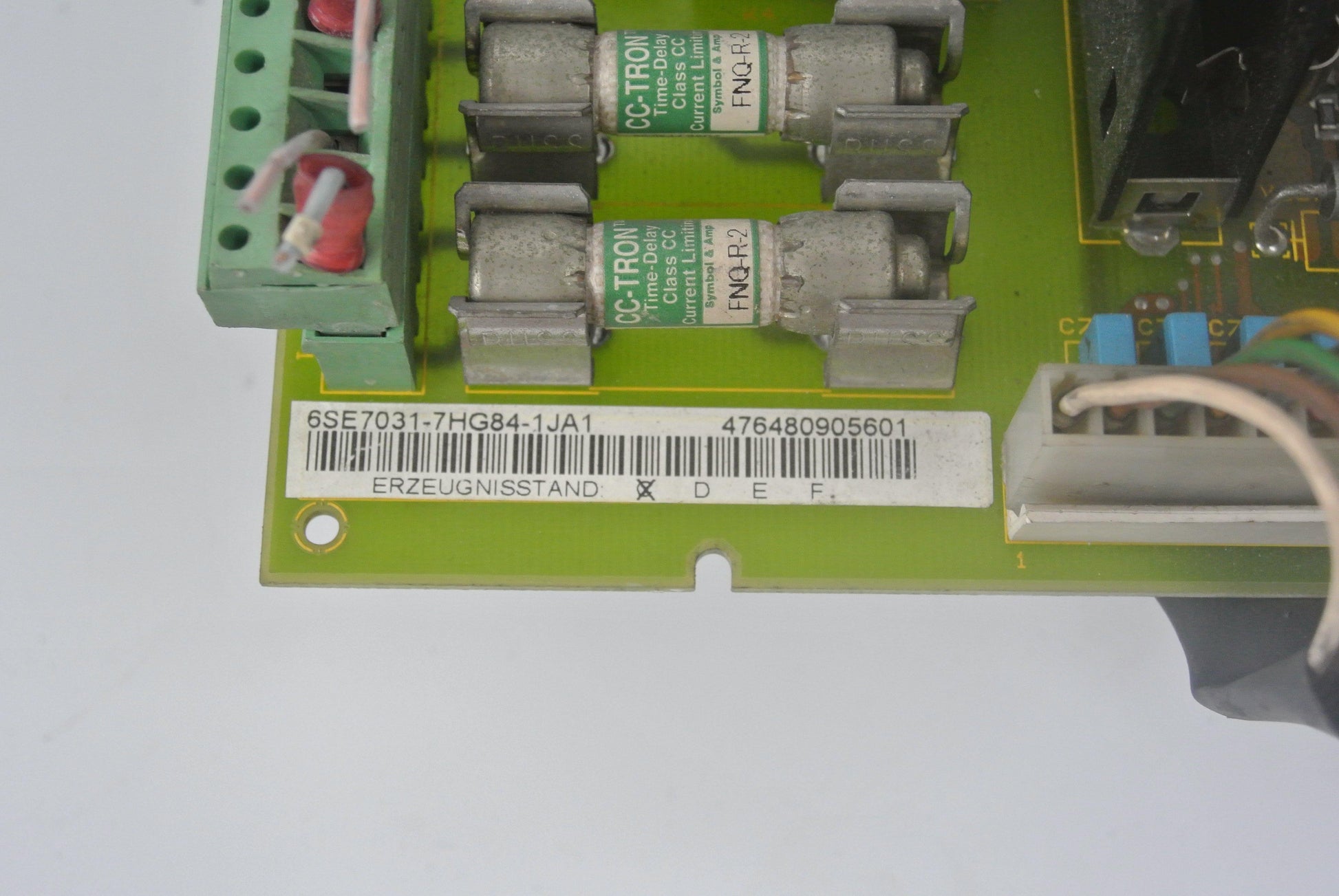 Used Siemens SIMOVERT Masterdrives Power Supply Module 6SE7031-7HG84-1JA1 6SE7 031-7HG84-1JA1 - Pulingma Automation