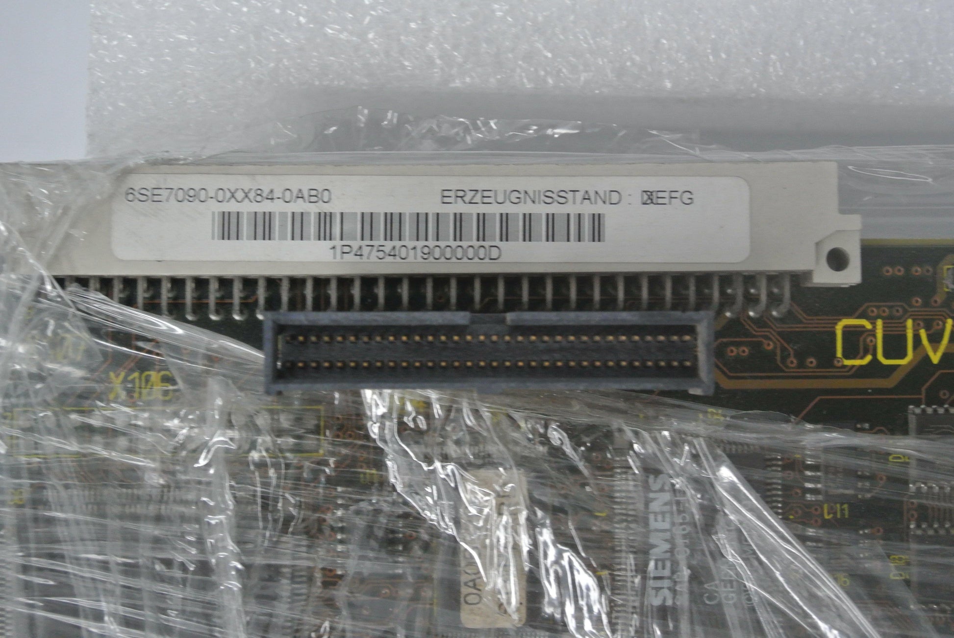 SIEMENS 6SE7090-0XX84-0AB0 CUVC Board - Pulingma Automation