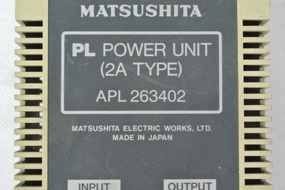 MATSUSHITA APL 263402 PL POWER UNIT
