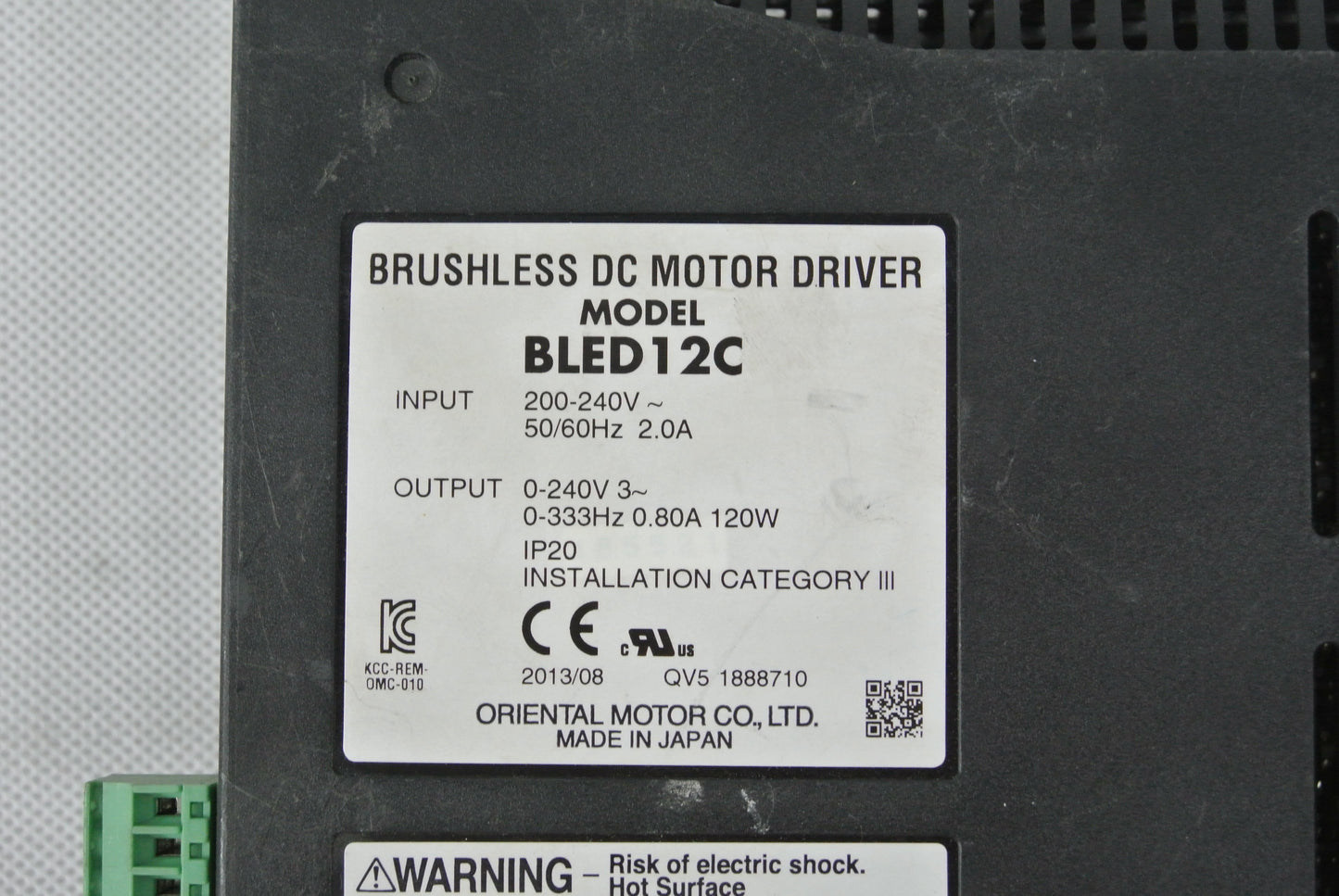 BLED12C Oriental Motor BLDC motor controller