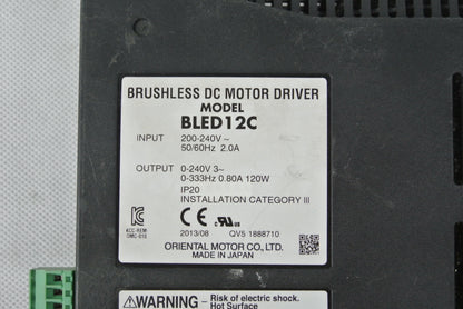 BLED12C Oriental Motor BLDC motor controller