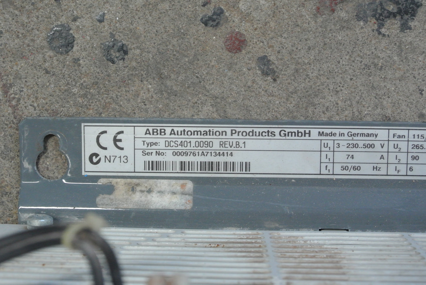 ABB DCS401.0090 DC Governor