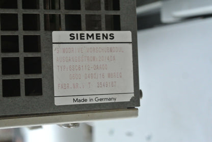 Siemens 6SC6112-0AA00 AC Feed Drive Module - Pulingma Automation