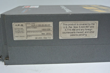 IPG YLP-1-100-20-20-HC Ytterbium Fiber Laser