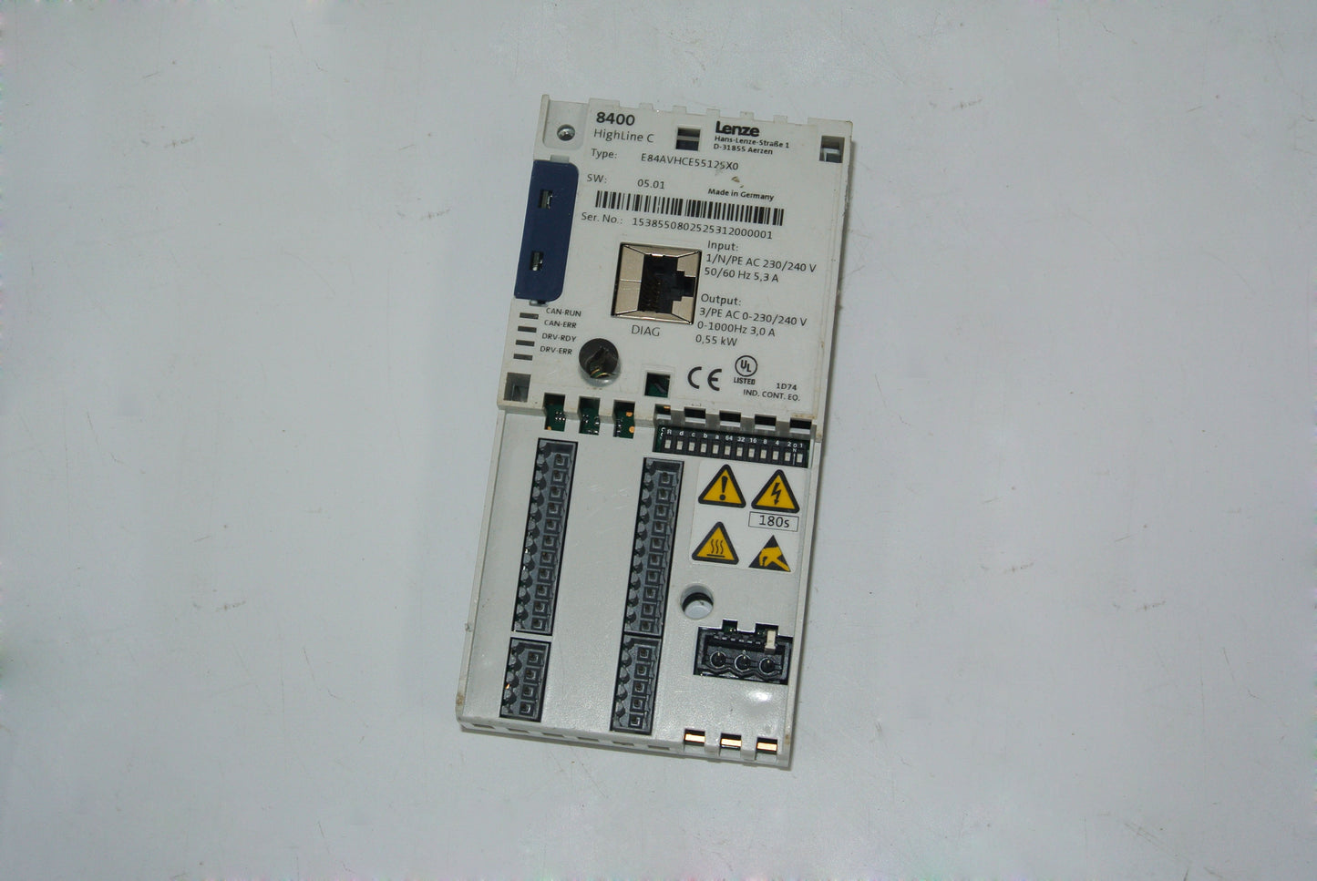 Lenze E84ABCHC0000SN0 Control Unit