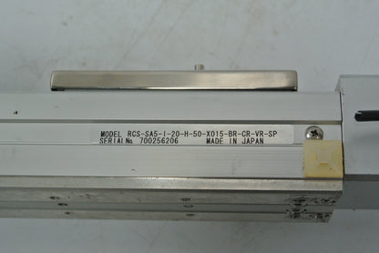IAI RCS-SA5-I-20-H-50-X015-BR-CR Cylinder
