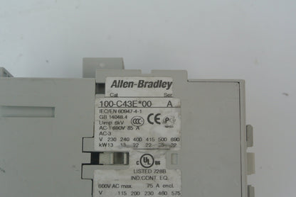 ALLEN-BRADLEY 100-C43E*00 CONTACTOR