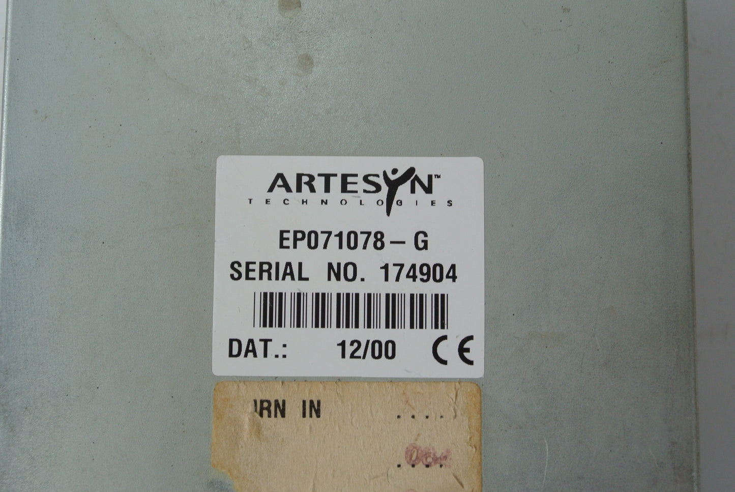Artesyn EP071078-G Power Supply