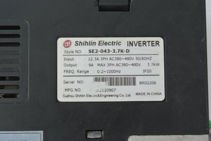 Shihlin Electric SE2-043-3.7K-D Inverter