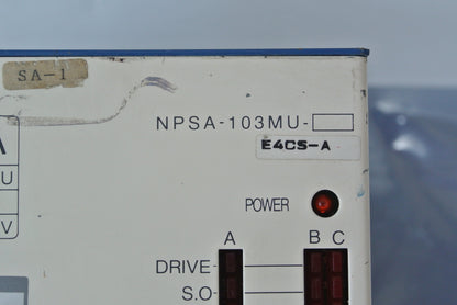 Nikki Denso Actus Power 3 Axis Servo Drive NPSA-103MU-E4CS-A