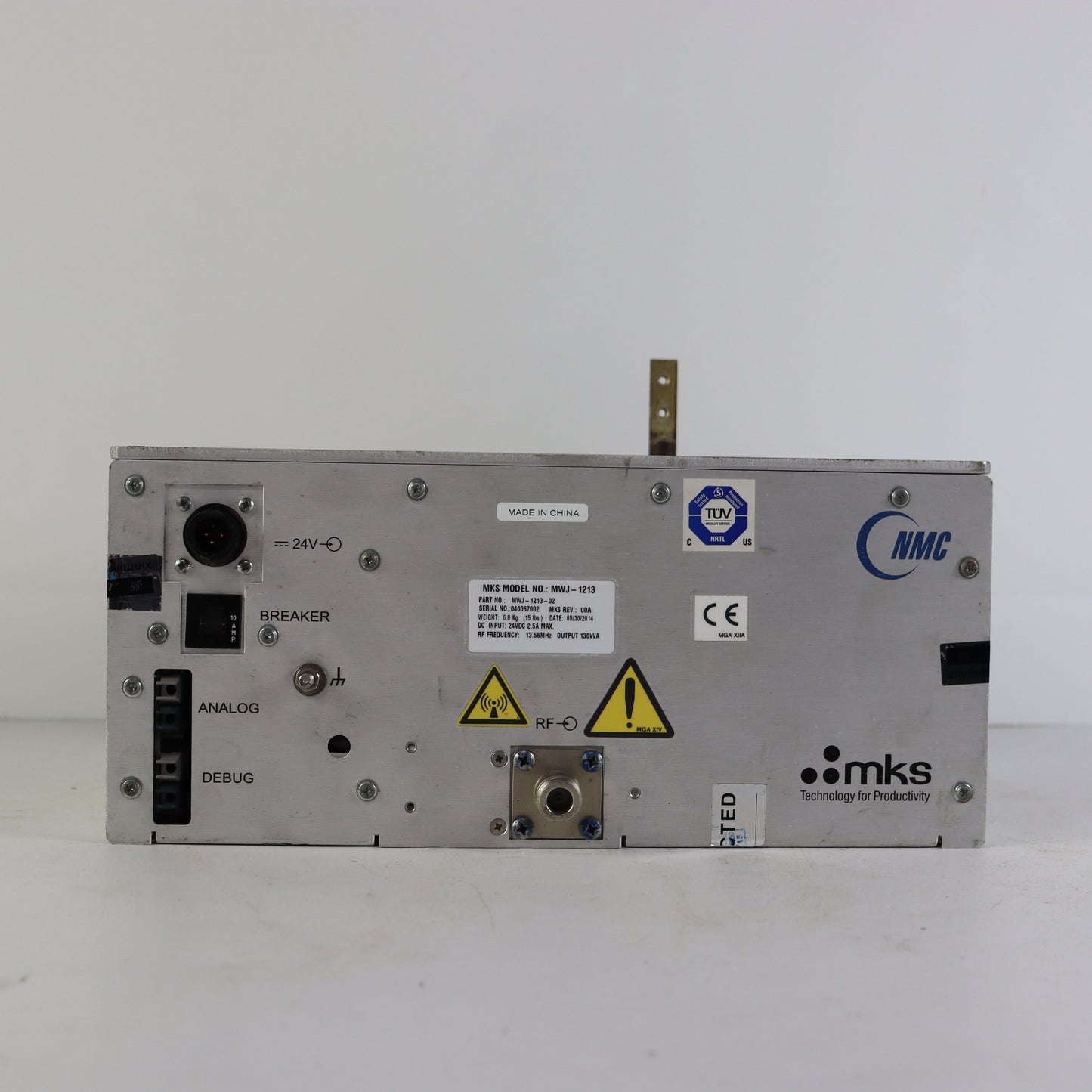 MKS MWJ-1213-02 Radio-frequency matcher