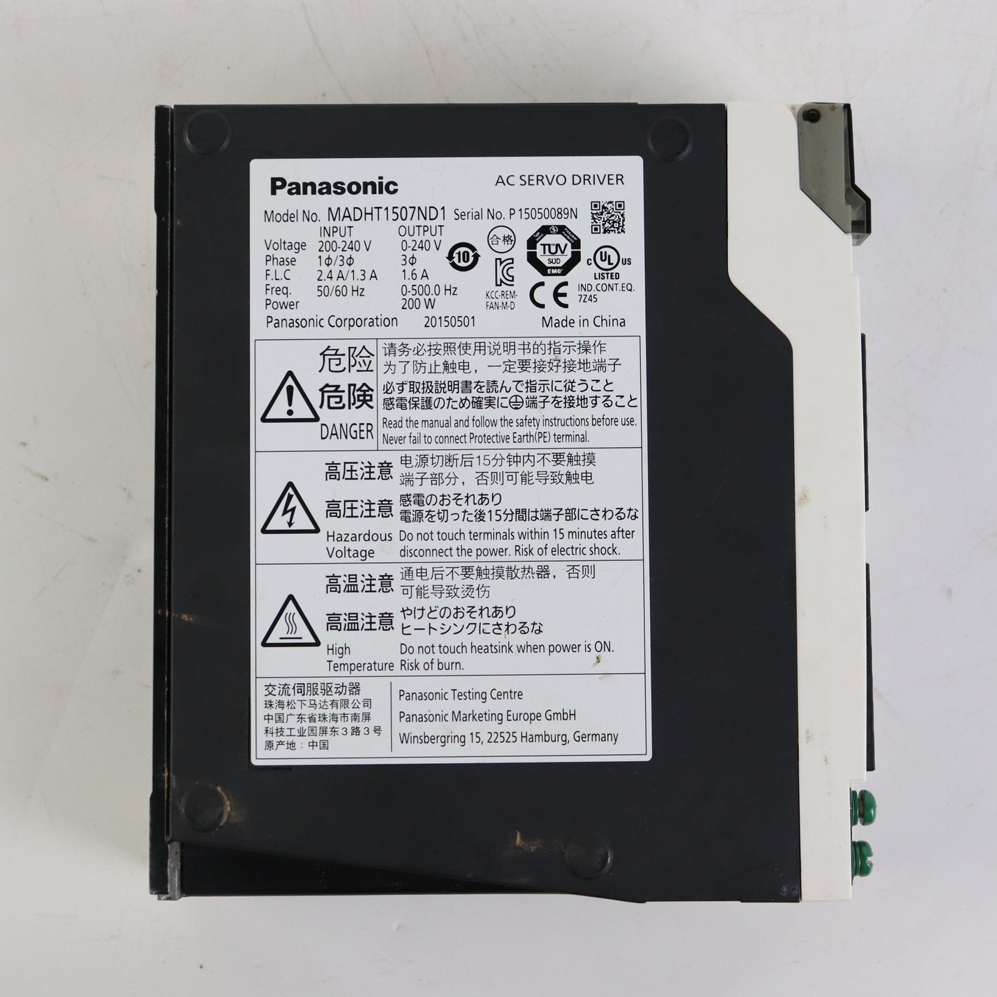 Panasonic MADHT1507ND1 Driver