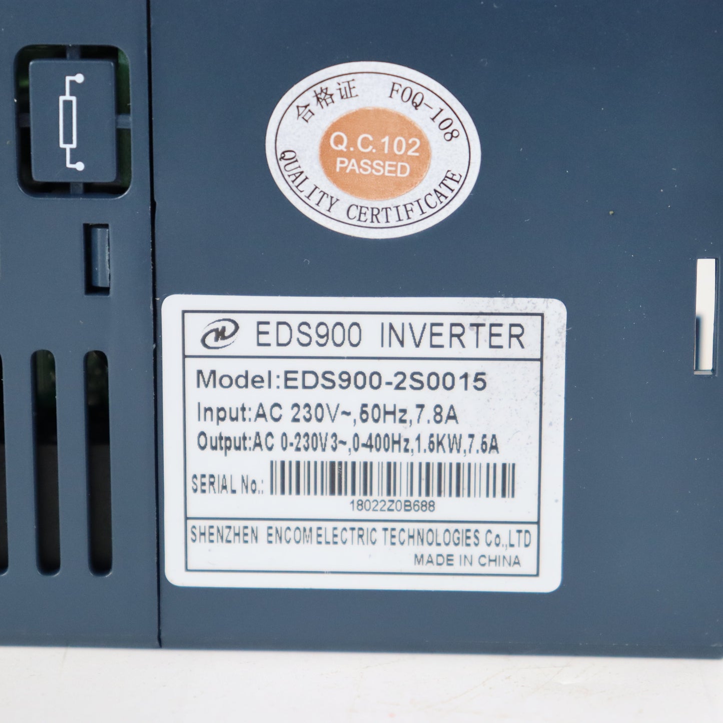 ENC EDS900-2S0015 Inverter