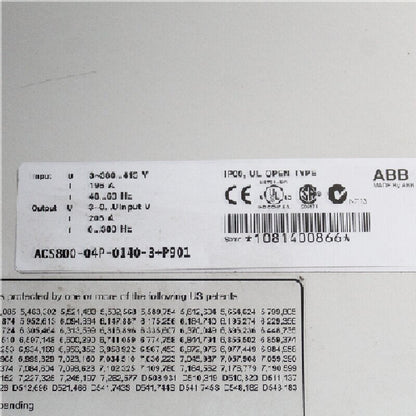 ABB ACS800-04P-0140-3+P901 Inverter