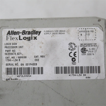 Allen-Bradley 1794-L34 FlexLogix Processor Unit