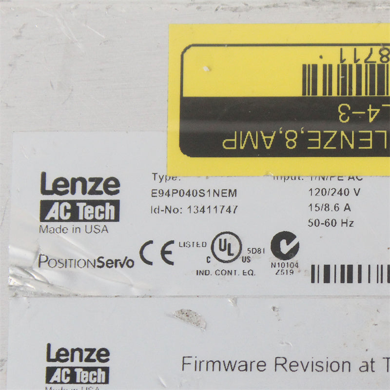 Lenze E94P040S1NEM Driver