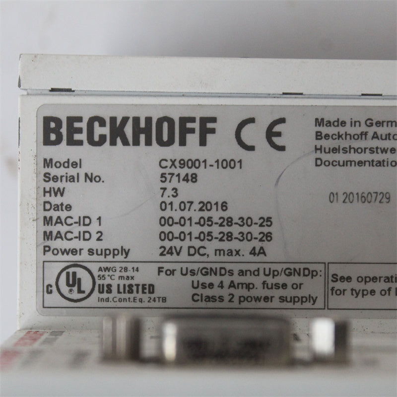 Beckhoff CX9001-1001 CX9000-N000  CX9000-N030 CPU Module