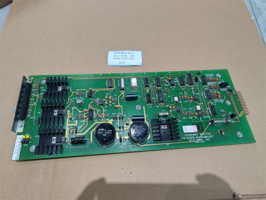 FISHER ROSEMOUNT 9543-127BL 01984-1502-0001 Board