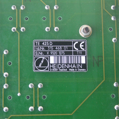Heidenhain TE425D Operator Panel