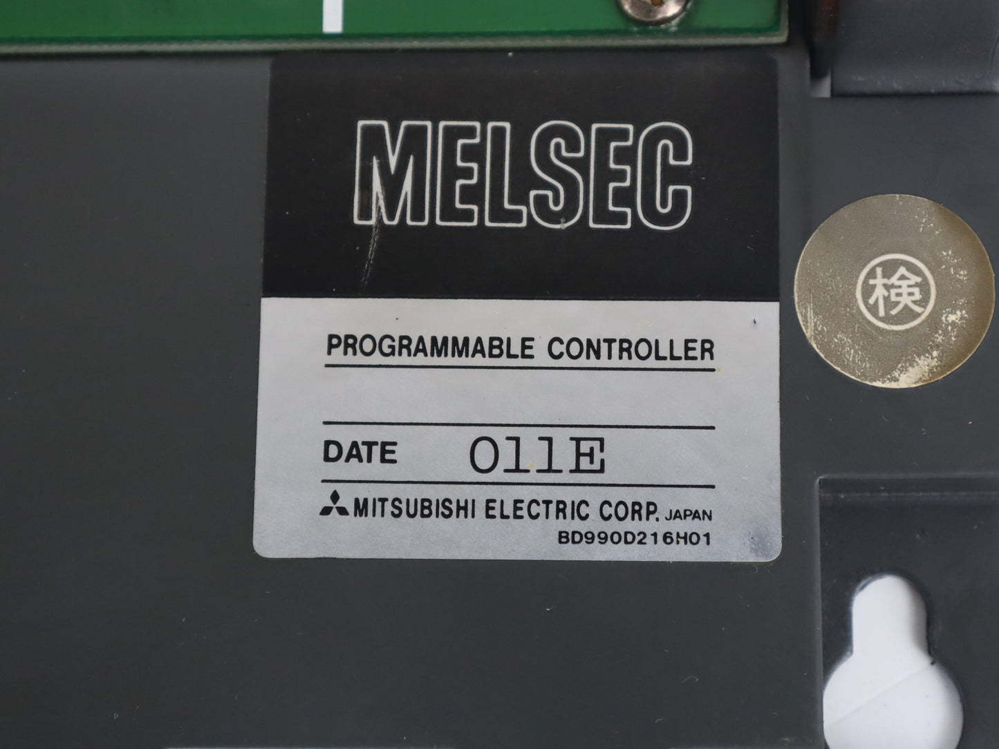 Mitsubishi BD625A987G52 Programmable Controller Card Rack