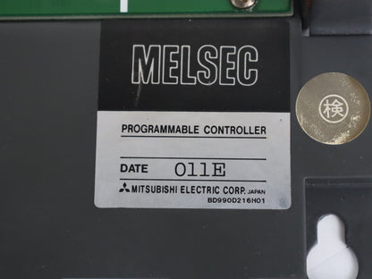 Mitsubishi BD625A987G52 Programmable Controller Card Rack