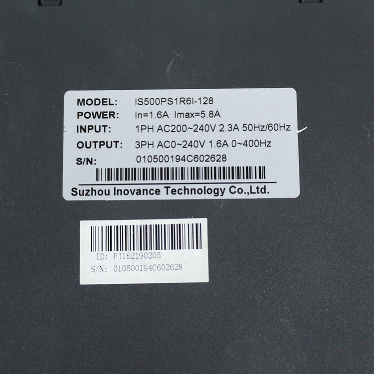 INOVANCE IS500PS1R6I-128 Servo Driver
