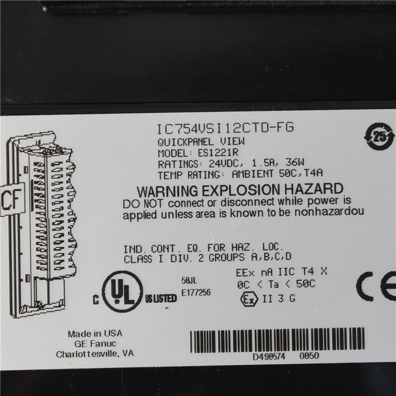 FANUC  IC754VSI12CTD-FG Touch Screen