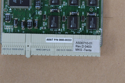 MKS-Tenta 0660-00222 AS00710-01 PCB