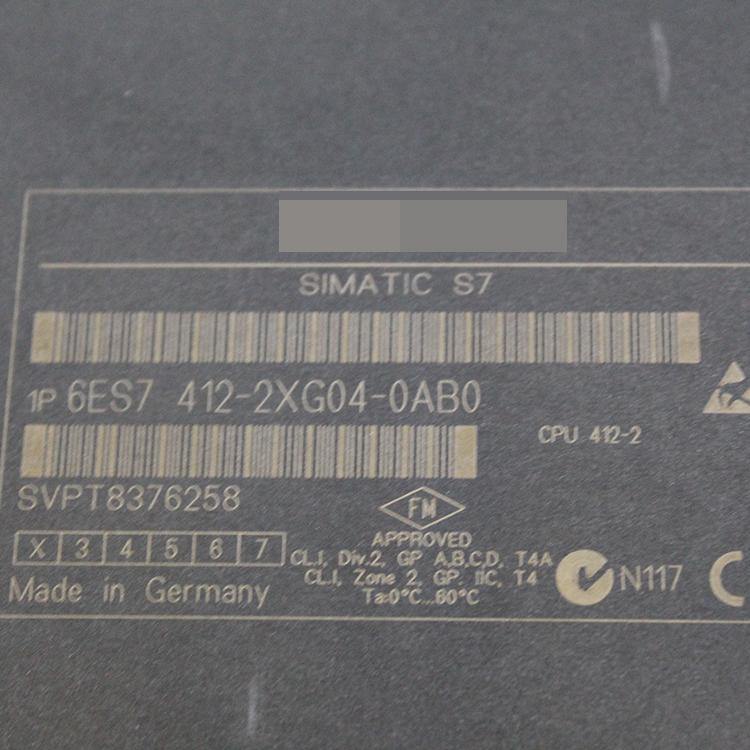 SIEMENS 6ES7412-2XG04-0AB0 PLC Module - Pulingma Automation